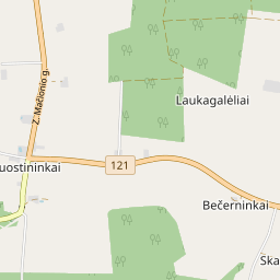 Žemėlapis - Anykščių r. sav. Juostininkų k. Kraštiečių g. 3