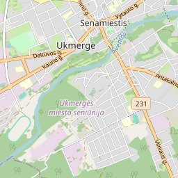 Map - Ukmergės r. sav. Ukmergės m. Kauno g. 20-6