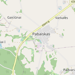 Žemėlapis - Ukmergės r. sav. Padvarių k.