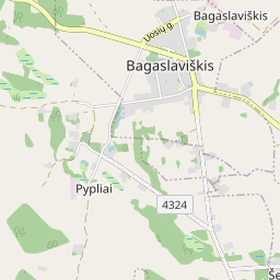 Map - Širvintų r. sav. Širvintėlių k. Uosių g. 8