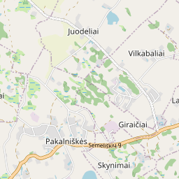 Map - Elektrėnų sav. Nuobariškių k.