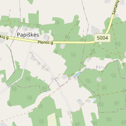 Map - Varėnos r. sav. Papiškių k.