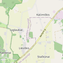 Map - Biržų r. sav. Paežerių k. Miško g. 4