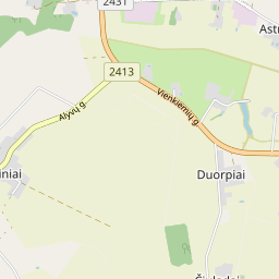 Map - Kupiškio r. sav. Duorpių k. Čiuladų g. 2