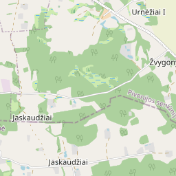 Map - Širvintų r. sav. Jaskaudžių k.