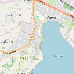 Map - Elektrėnų sav. Vievio m.