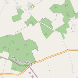 Žemėlapis - Šalčininkų r. sav. Rukonių vs.