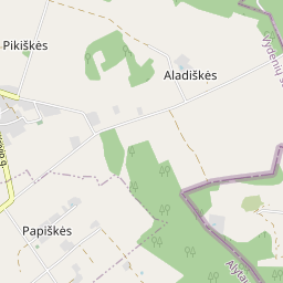 Map - Varėnos r. sav. Krivilių k.