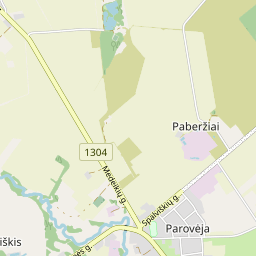 Žemėlapis - Biržų r. sav. Spalviškių k.