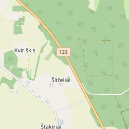 Map - Biržų r. sav. Svirplėnų k.