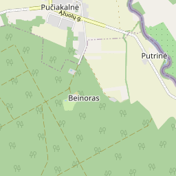 Map - Biržų r. sav. Pučiakalnės k.