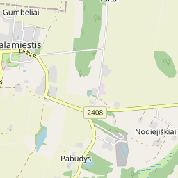 Map - Kupiškio r. sav. Salamiesčio mstl. Vytautų g. 3