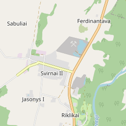 Žemėlapis - Anykščių r. sav. Svirnų II k. Kalno g. 2-1