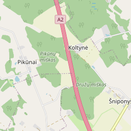 Žemėlapis - Širvintų r. sav. Šniponių k.