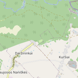 Map - Varėnos r. sav. Daržininkų k.