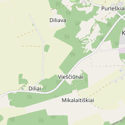 Žemėlapis - Biržų r. sav. Purleškių k.