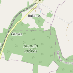 Žemėlapis - Kupiškio r. sav. Bukonių k.