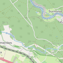 Žemėlapis - Elektrėnų sav. Kazimieriškių k.