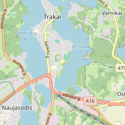 Map - Trakų r. sav. Trakų m. Beržų g. 2