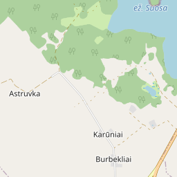 Žemėlapis - Anykščių r. sav. Pasuosio vs.