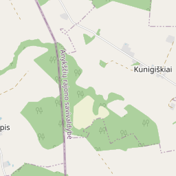 Map - Anykščių r. sav. Kunigiškių I k.