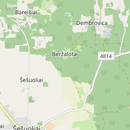 Map - Ukmergės r. sav. Šešuolių mstl. Ežero g. 1-1