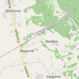 Map - Širvintų r. sav. Medilių k.