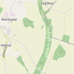 Карта - Kupiškio r. sav. Girsteikių k. Eglynėlio g. 7