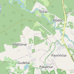 Žemėlapis - Anykščių r. sav. Šližių k.