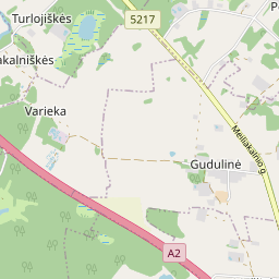 Map - Širvintų r. sav. Gudulinės k. Meiliakalnio g. 29