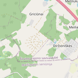 Žemėlapis - Širvintų r. sav. Diržioniškių k. Meilės g. 20