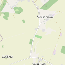 Žemėlapis - Biržų r. sav. Valiuliškių k.