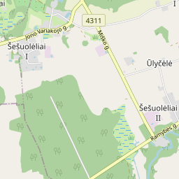 Map - Širvintų r. sav. Šešuolėlių II k.