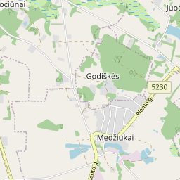 Map - Širvintų r. sav. Juodės k. Juodės g. 14A