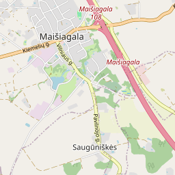 Map - Vilniaus r. sav. Maišiagalos mstl.