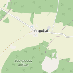Map - Rokiškio r. sav. Vosgučių k.