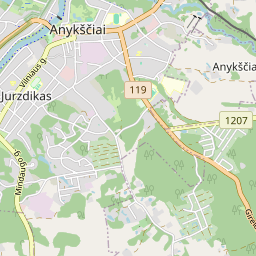 Карта - Anykščių r. sav. Anykščių m. M. Valančiaus g. 4-214