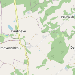Map - Anykščių r. sav. Kurklelių k.