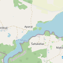 Žemėlapis - Ukmergės r. sav. Šaltakelių k. 1