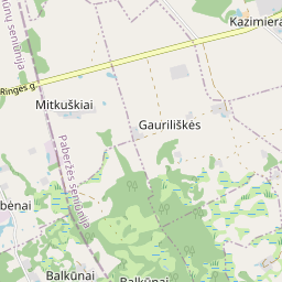 Žemėlapis - Vilniaus r. sav. Kazimieravo k.