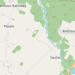 Žemėlapis - Šalčininkų r. sav. Šaulių k.