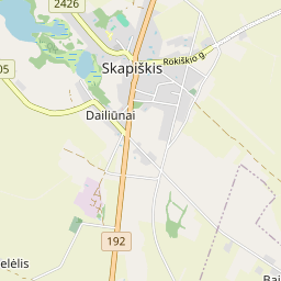 Map - Kupiškio r. sav. Skapiškio mstl. Senoji g. 9