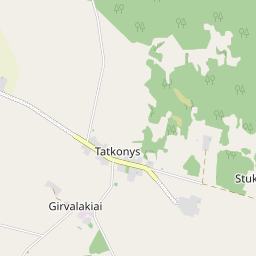 Žemėlapis - Kupiškio r. sav. Tatkonių k.