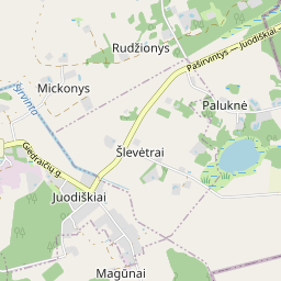Map - Širvintų r. sav. Juodiškių k.