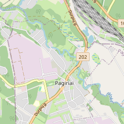 Map - Vilniaus r. sav. Pagirių k. Kaštonų g. 27-35