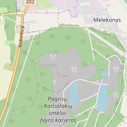 Žemėlapis - Vilniaus r. sav. Melekonių k.