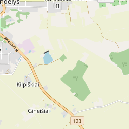 Map - Rokiškio r. sav. Pandėlio m. Parko g. 1