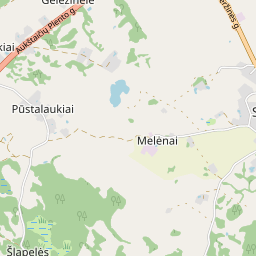 Map - Anykščių r. sav. Pūstalaukių k. Pūstalaukių g. 1-3