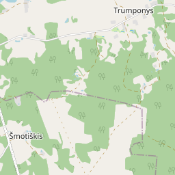 Map - Molėtų r. sav. Trumponių k.