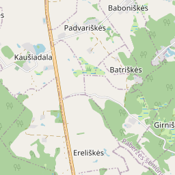 Map - Vilniaus r. sav. Kaušiadalos k. Kaušiadalos g. 19-2